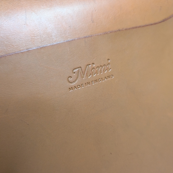 Mimi Berry of London Tan Peggy Leather Crossbody - Picture 11 of 11